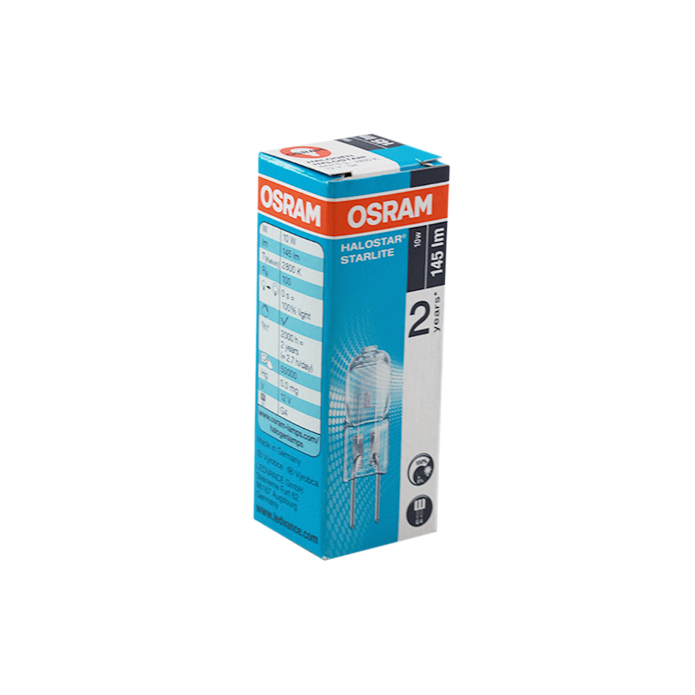 Osram 10W 12V G4 Low Voltage Xenon Lamp