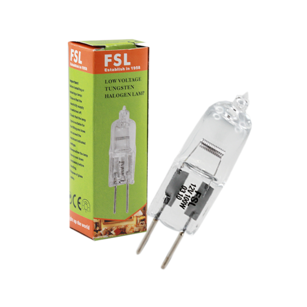 100W JC Low Voltage Tungsten Halogen Lamp 12V GY6.35