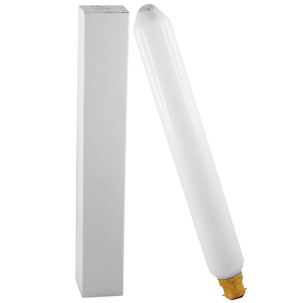 Colorenta Tubular Incandescent Lamp 60W 3000K 240V BA22d