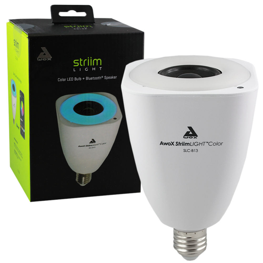 Striim LIGHT Color 7W LED Bulb Bluetooth 13W Speaker E27