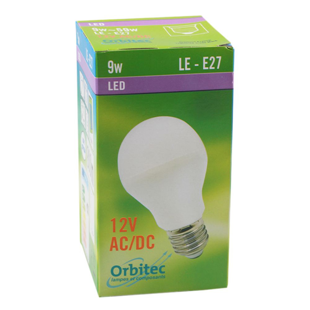 LED LE GLS 9W Low Voltage 12V 3000K E27 Non-Dimmable