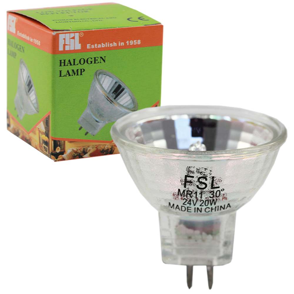 Low Voltage Halogen MR11 20W 24V 30D 2700K GU4 Dimmable