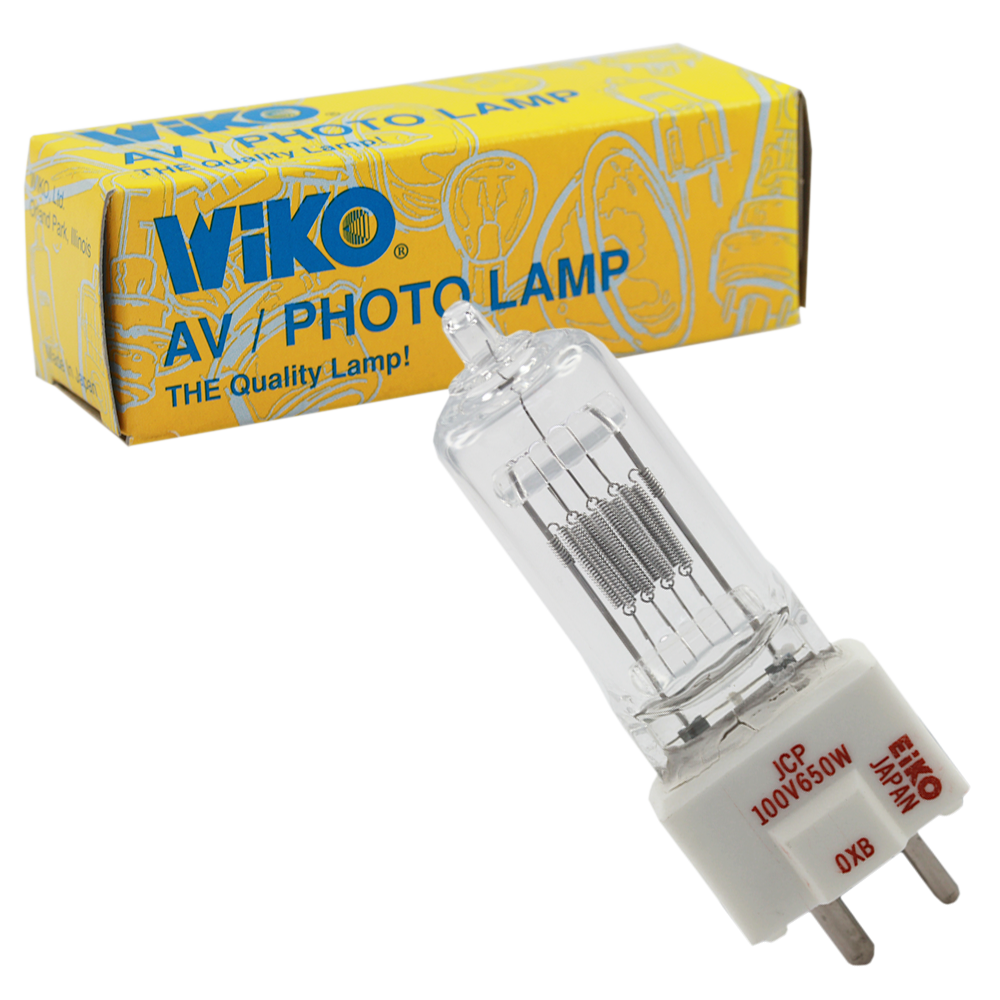 Halogen Projector Lamp JCP 650W 100V 3300K GY9.5