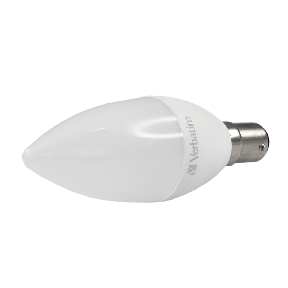 LED Candle Frosted 5W 3000K Dimmable BA15d