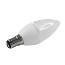 LED Candle Frosted 5W 3000K Dimmable BA15d