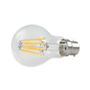 LED Low Voltage AC/DC Filament GLS Globe 9W 24V 2700K B22 Non-Dimmable