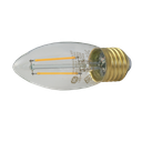 LED Heritage Filament Candle Clear 4.8W 2700K Dimmable E27