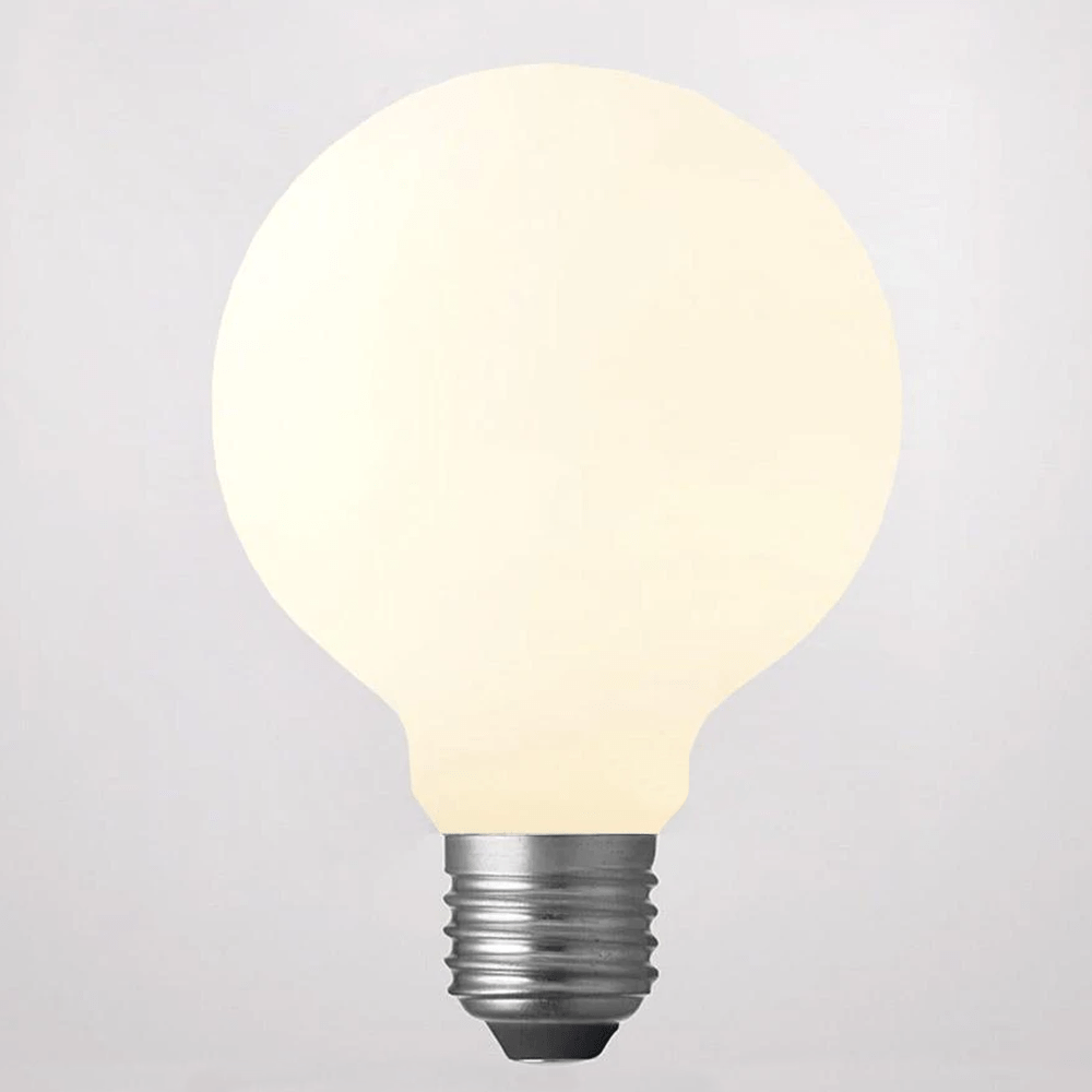 Liq LED G80 Matte White 6W 3000K E27 Dimmable