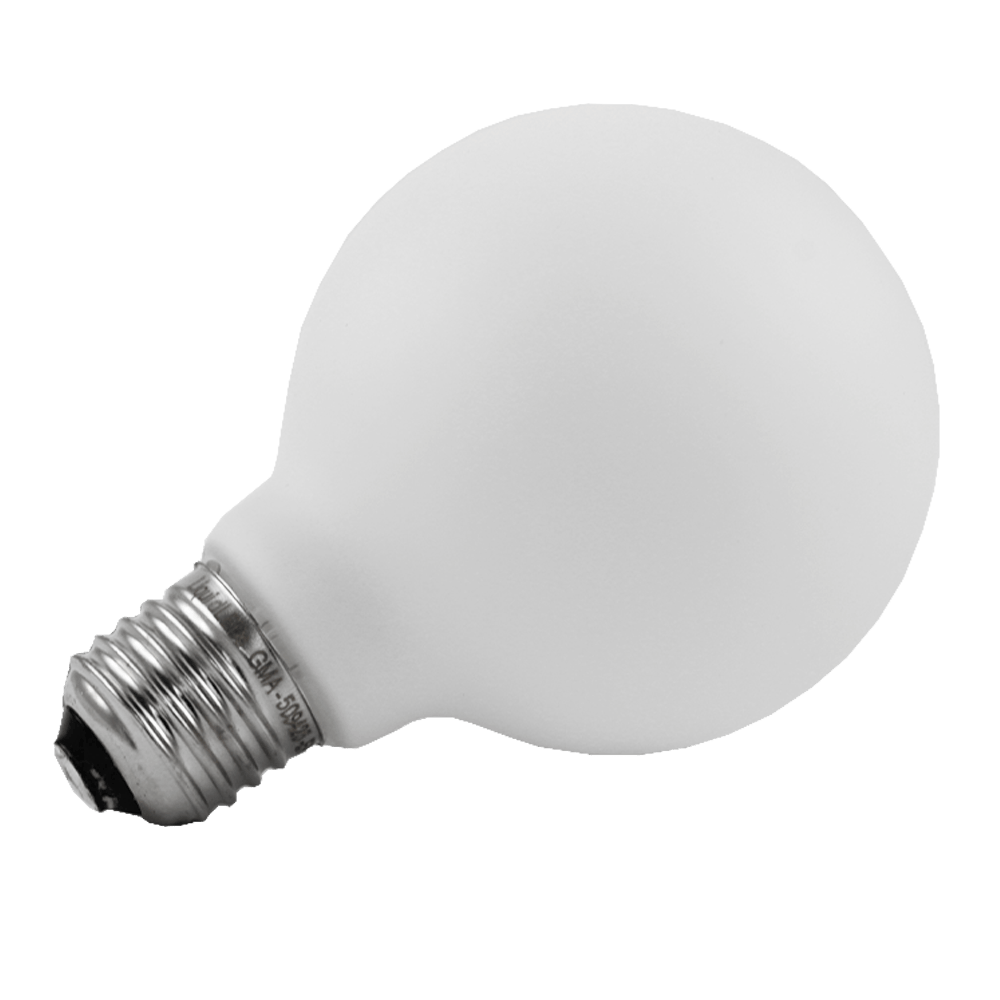 Liq LED G80 Matte White 6W 3000K E27 Dimmable