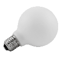 Liq LED G80 Matte White 6W 3000K E27 Dimmable