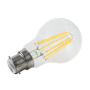LED Low Voltage Filament GLS Globe 6W 32V AC/DC 2700K B22 Non-Dimmable