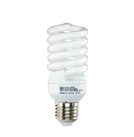 Deluxlite Spiral Compact Fluorescent 20w Warm White Bayonet