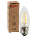 LED Filament Candle 4W 12V 2700K E27 Clear Dimmable
