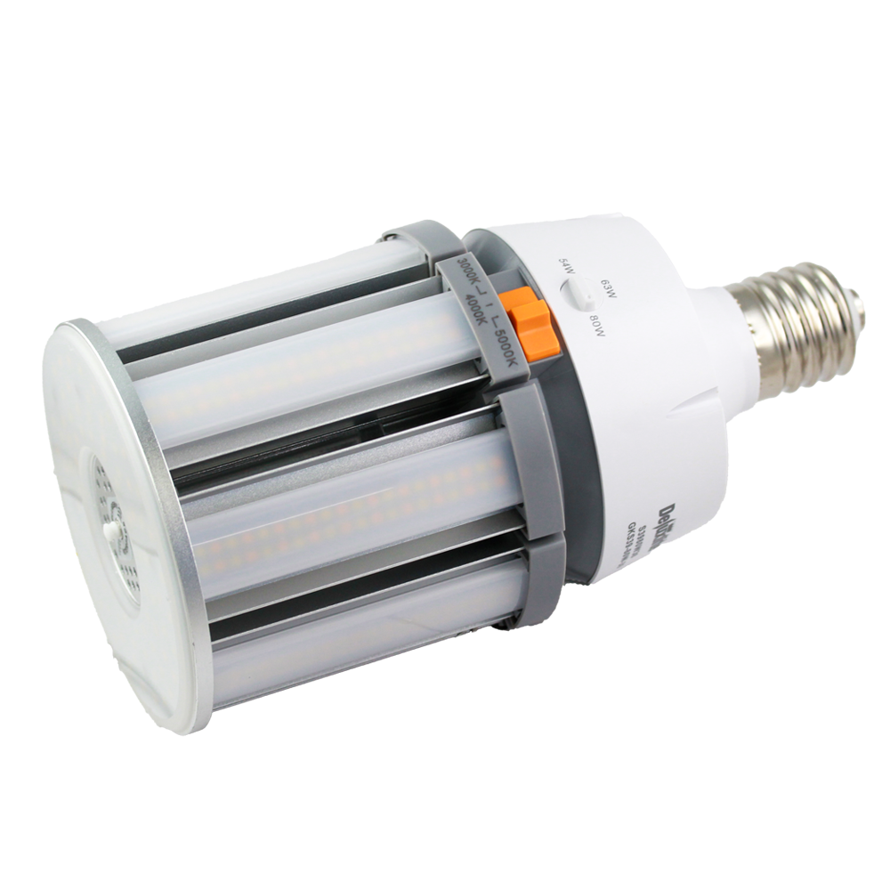 LED CORN TRI/C TRI/W 54/63/80W 7290LM-11600LM E40 FROSTED