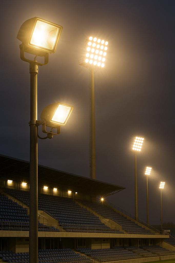 MH-TS Metal Halide Flood Lamp (HQI-TS 2000 W W/N/L Long arc) 4500K K12S 84203 POWERSTAR