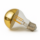 Liquid LEDs 9W GLS Gold Crown LED Bulb  Dimm E27 2700k