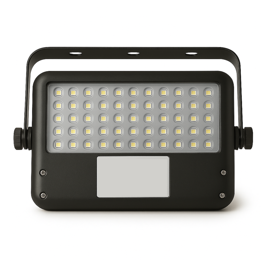solar led flood light  5w  500lm  ip65  6k  black
