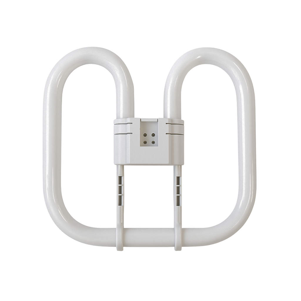 CFL Square Lumilux 2D 38W 3500K GR10q 4 Pins Dimmable