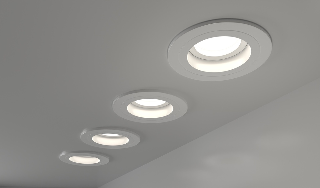 LED Recessed Tri-Colour Downlight 10W 3-CCT Dimmable 115MM