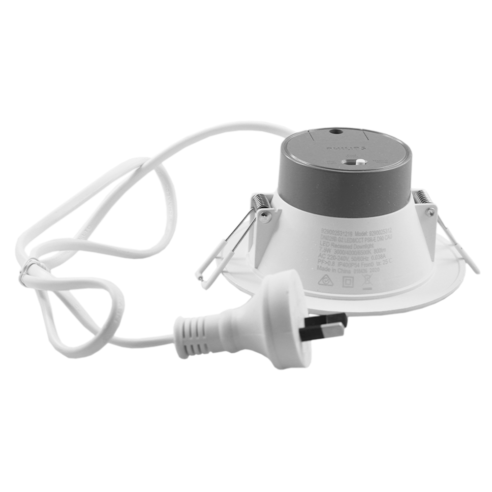 7.5W SmartBright LED Downlight Tri-Colour 220-240V Dimmable 90mm