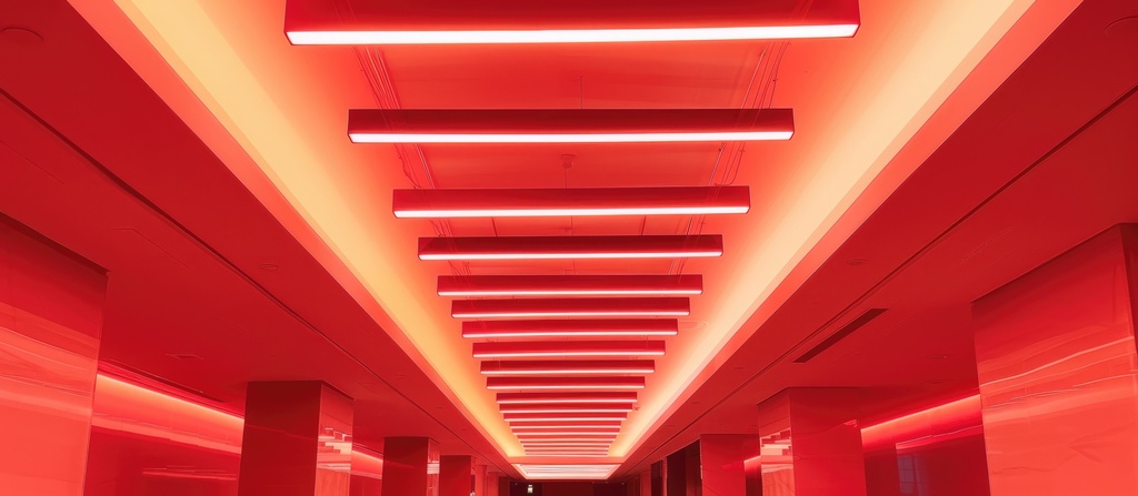 Coloured Fluorescent T8 Tube 36W Red G13 1200mm