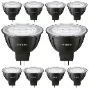 BOX OF 20: Philips Master LED MR16 6.5W 36D 4000K GU5.3 Dimmable ($11.00 EACH)