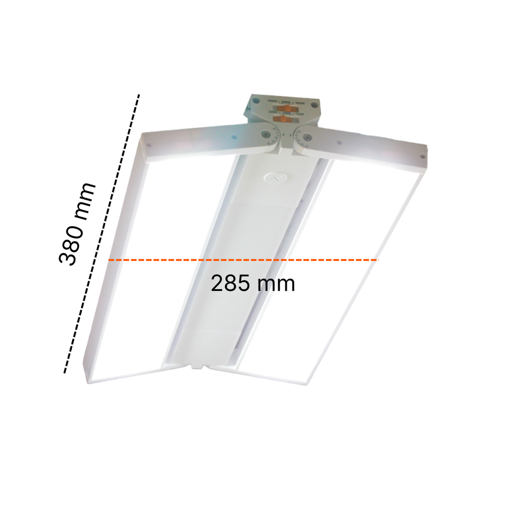 Adjustable LED Highbay Tri-Colour & Tri-Wattage 85/110/135W AC100-277V   18000lm   133lm/w