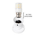 Porcelain BC Lamp Holder – Surface Mount Bayonet Cap Socket