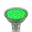 2W MR16 12V Green LED Reflector Lamp – 20 LEDs
