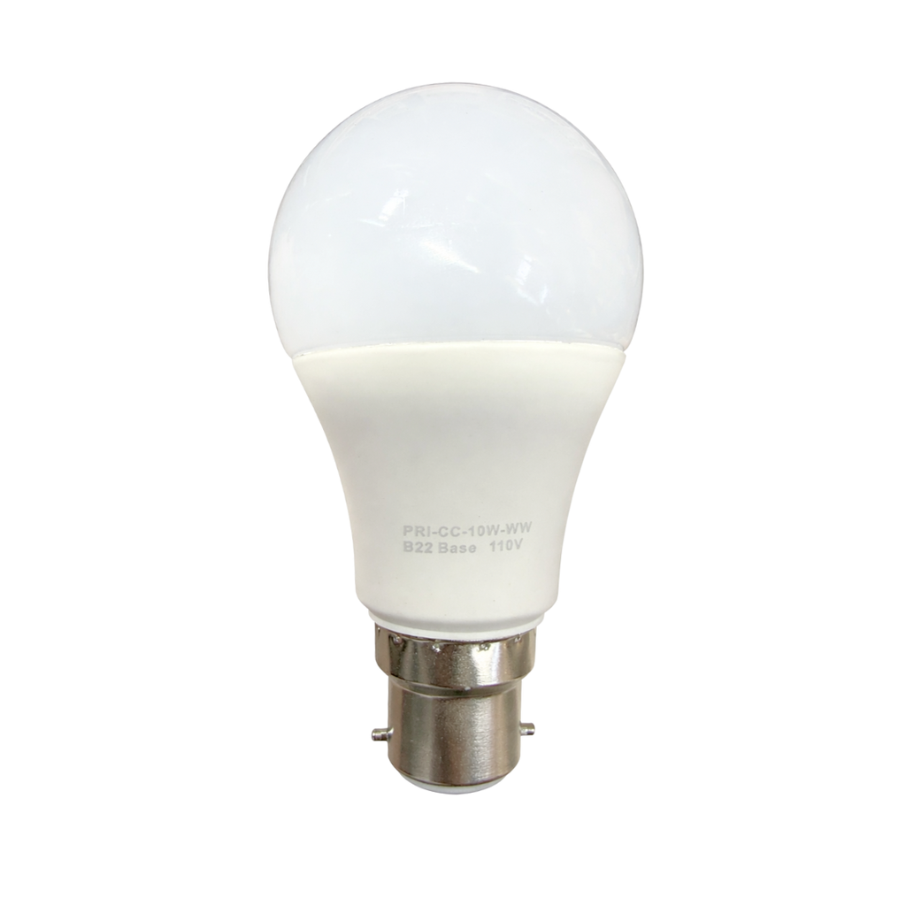 LED Bulb 10W Warm White B22 110V 3000k