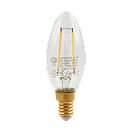 LED Heritage Filament Candle Clear 4.8W 2700K Dimmable E14
