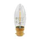 LED Heritage Filament Candle Clear 4.8W 2700K Dimmable B22