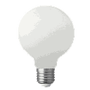 Deluxlite Liq LED G80 Matte White 7.2W 2700K E27 Dimmable