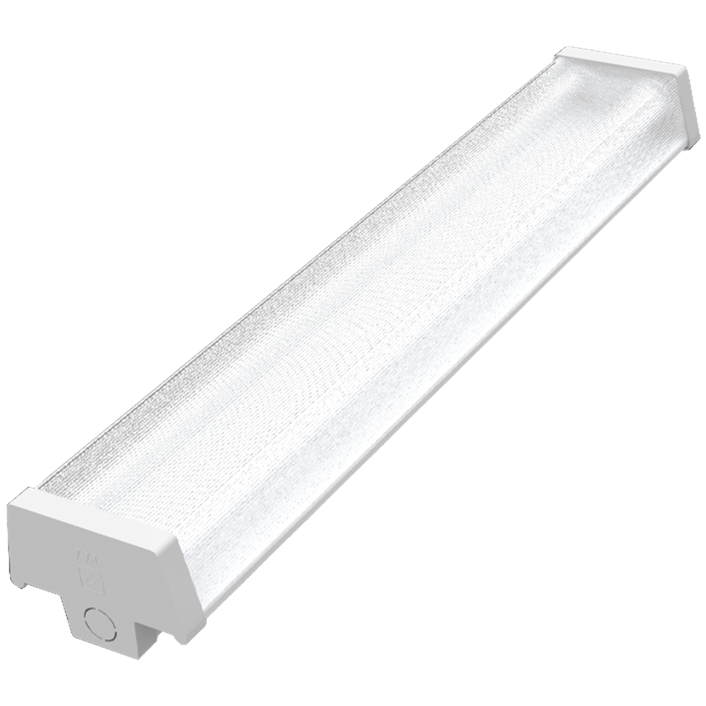 T5 Fluorescent Diffuser Fitting Batten With Electronic Ballast 2x28W 4000K 1170mm