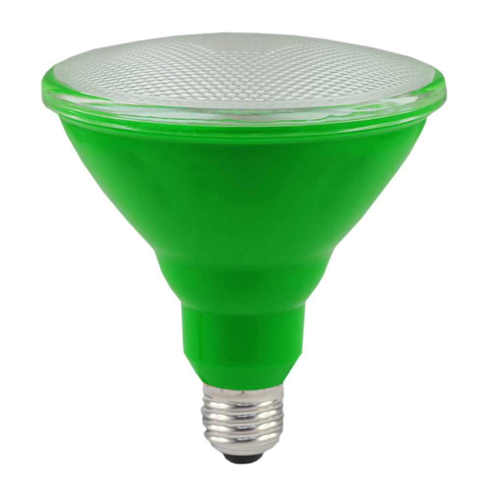NLS PAR38 EnergX LED Energy Saver Lamp 10W Green 240V E27
