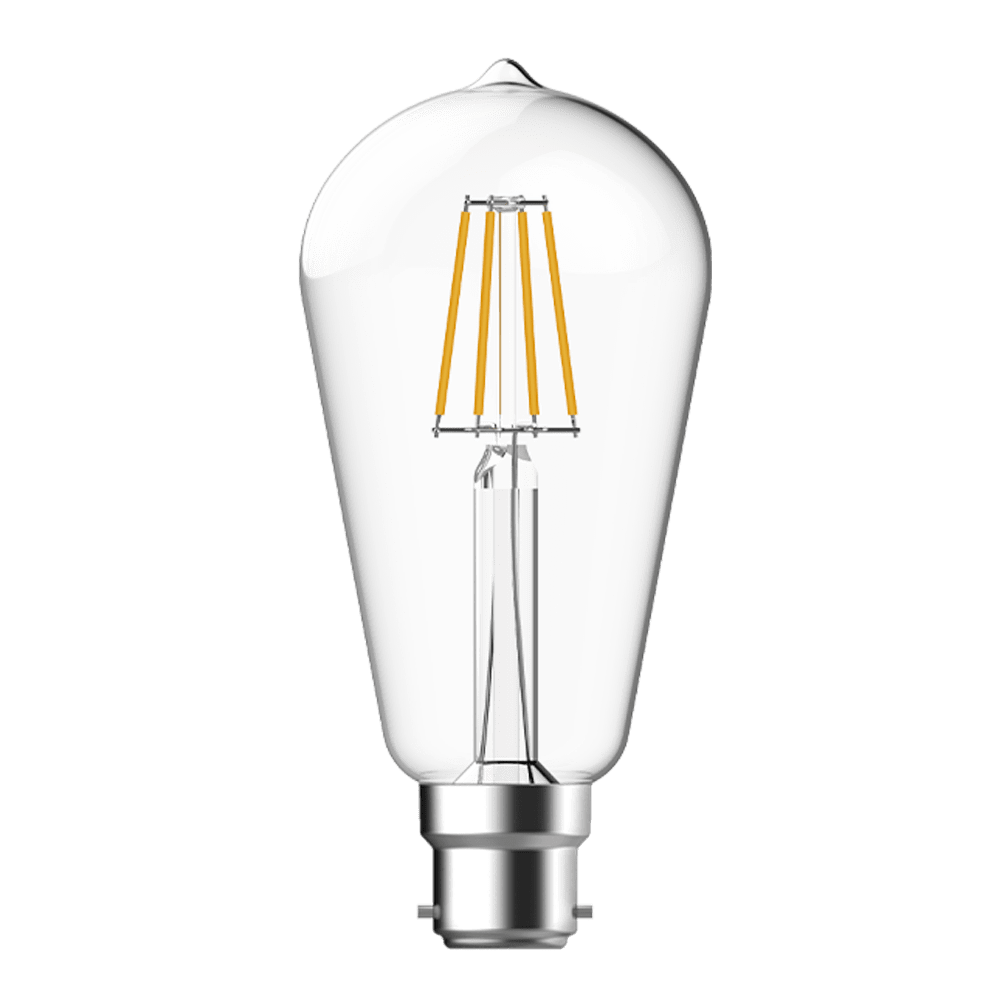 SupValue Filament ST64 7.5W 2700K B22 Clear Dimmable