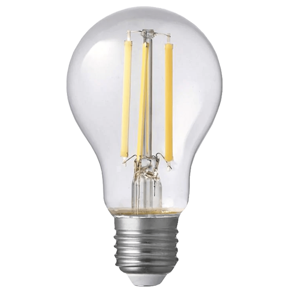 LED GLS Light Bulb Clear 8W 12-24V DC 2700K E27 Dimmable