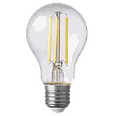 LED GLS Light Bulb Clear 8W 12-24V DC 2700K E27 