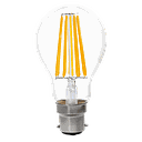 Lus LED Low Voltage Filament GLS Globe 8W 12V 2700K B22 Non-Dimmable