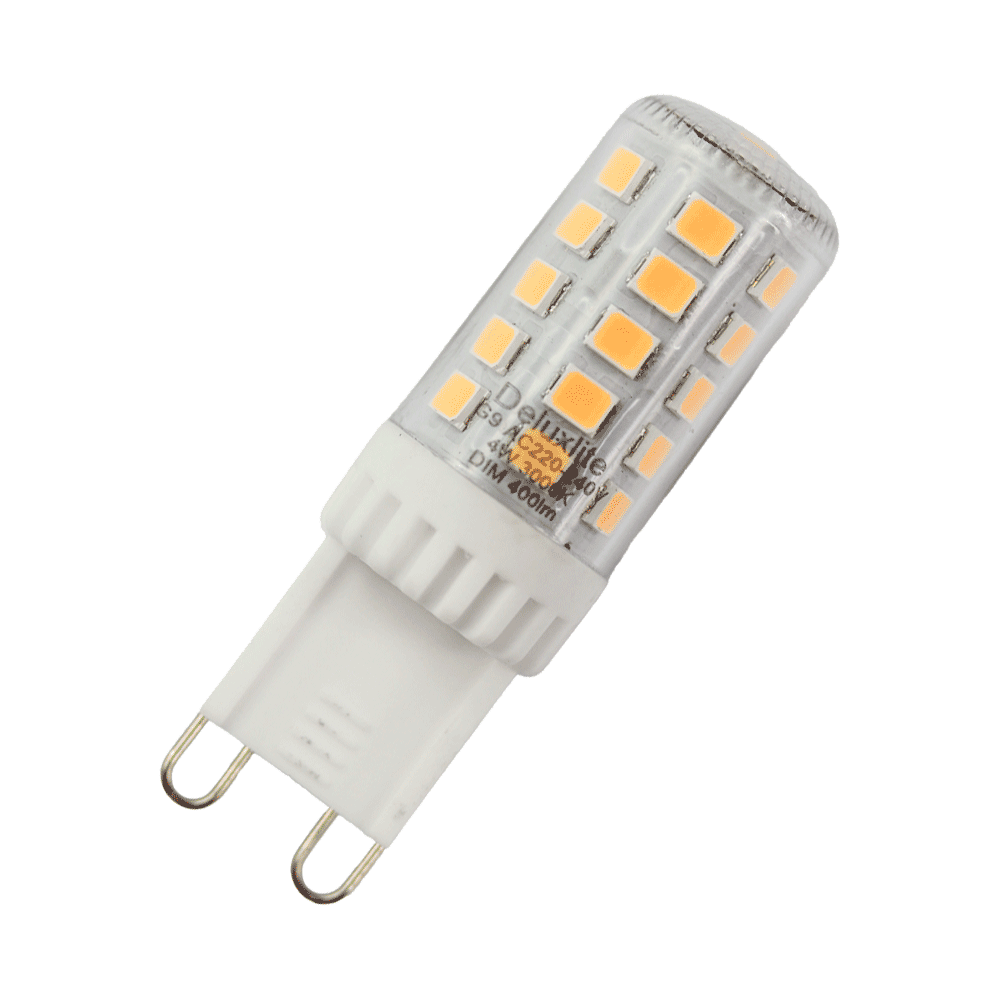 Deluxlite LED 4W 3000K 400lm G9 Dimmable