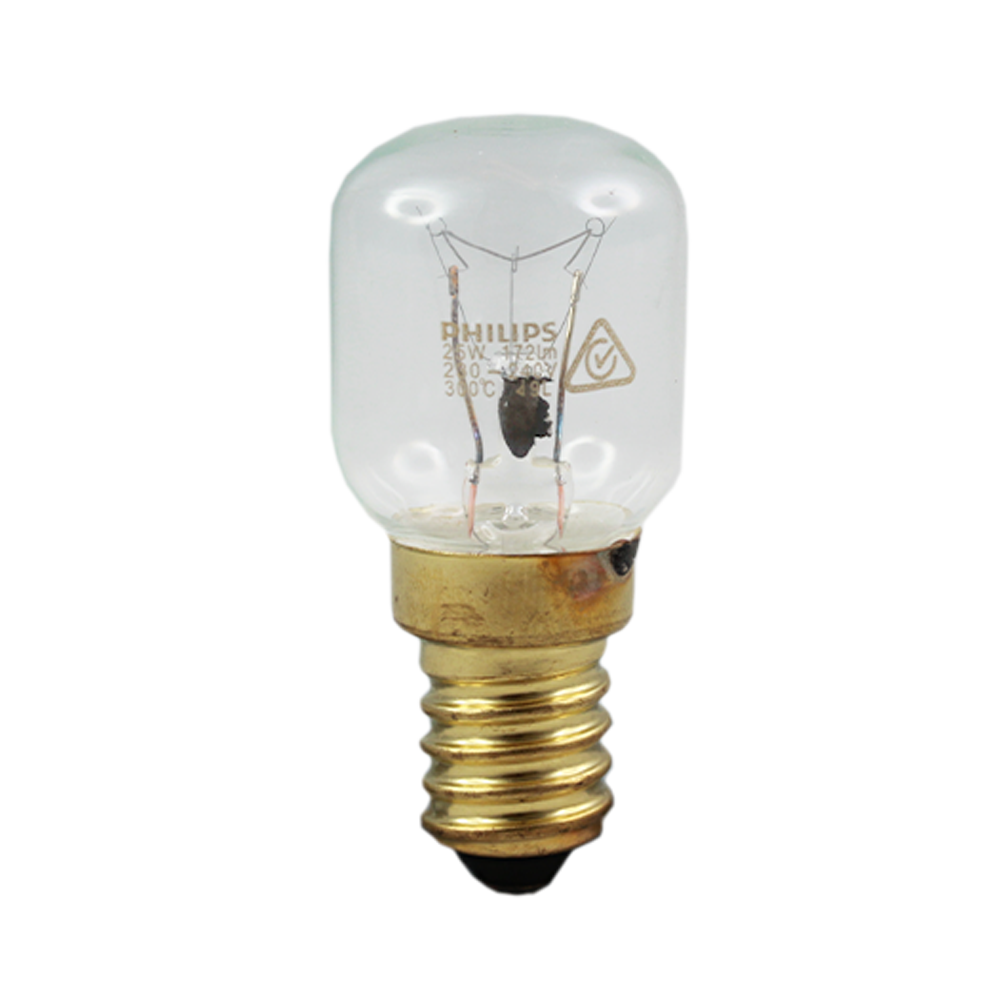 Oven Lamp 25W T25 Clear 240V E14