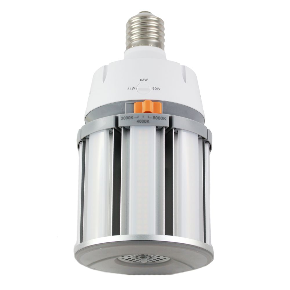 LED CORN TRI/C TRI/W 54/63/80W 7290LM-11600LM E40 FROSTED