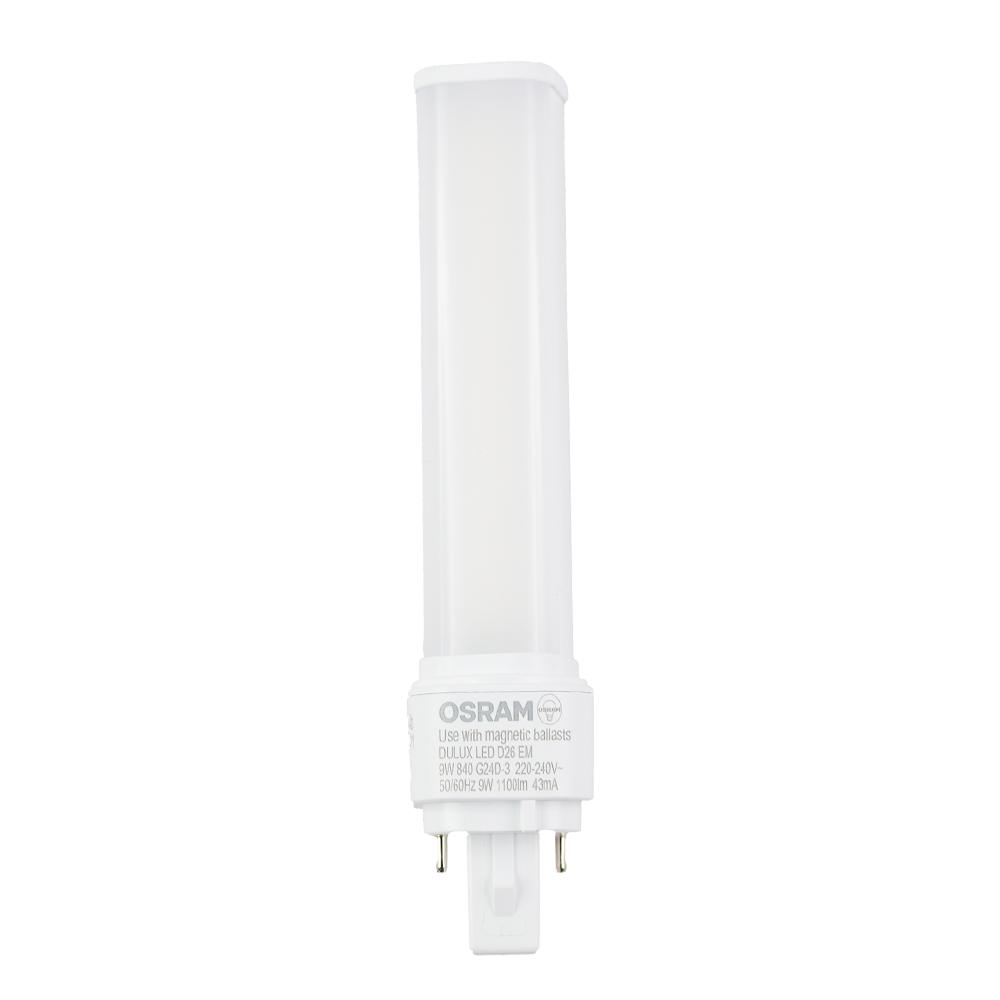 PLC LED 9W 840 G24d-3 2 Pins – (Replacement for 26W PL-C)