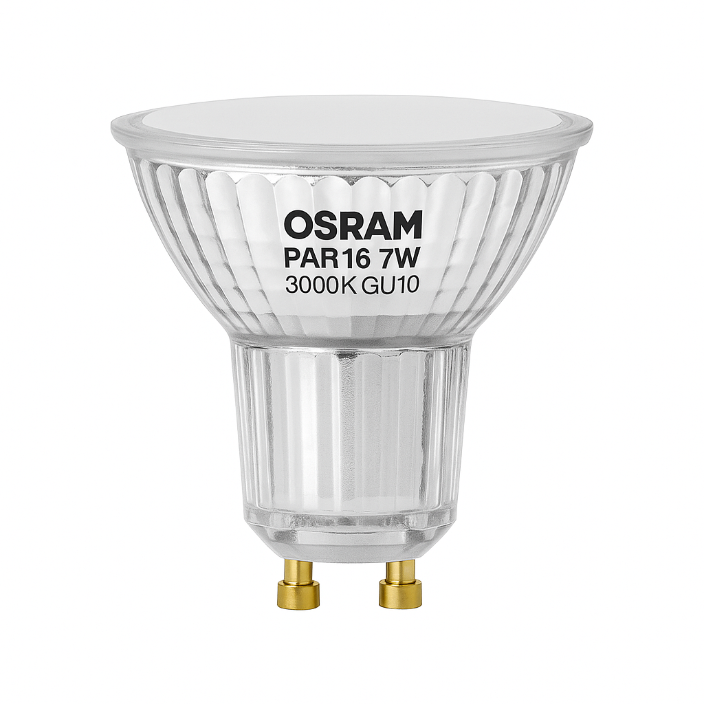 OSRAM PAR16 7W 3000K GU10 LED Bulb