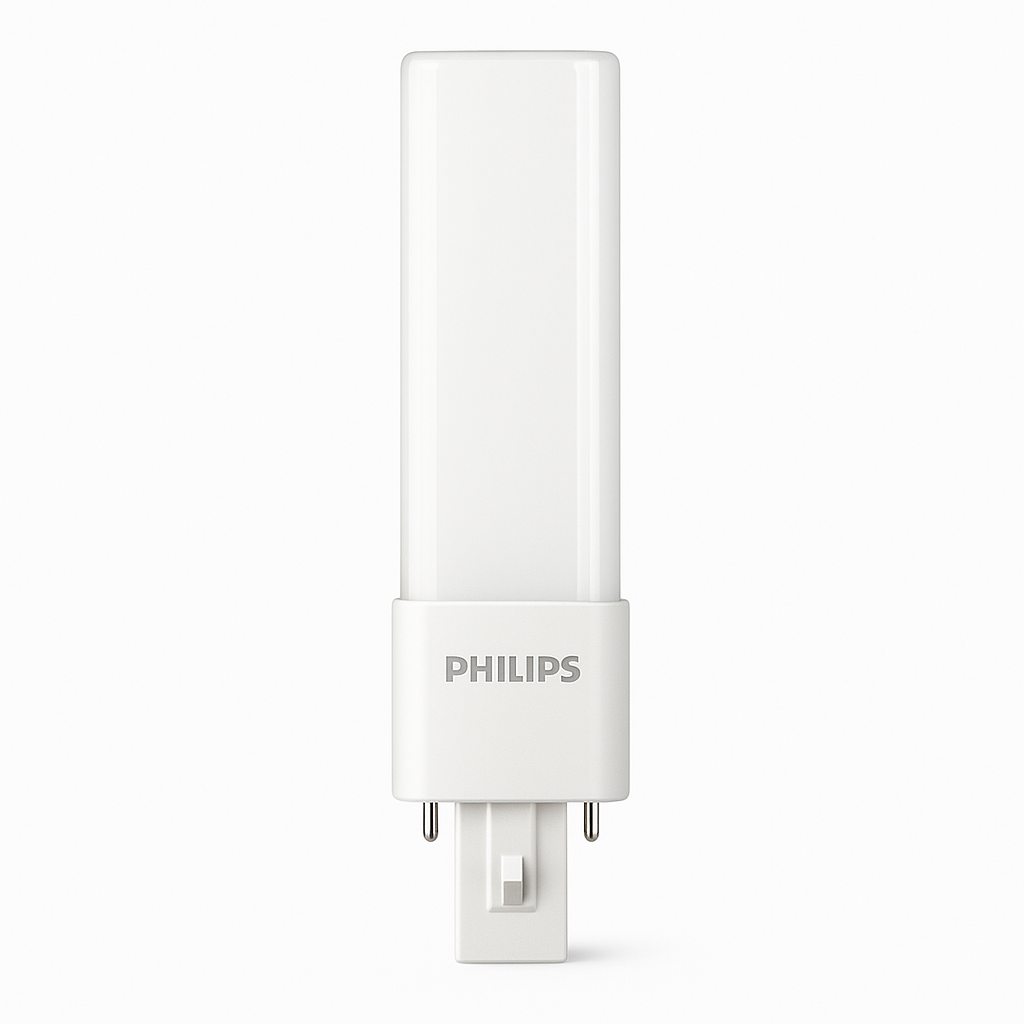 LED PL-C 4P 6.5W 3000K G24q-2 – (Replacement for 18W PL-C)