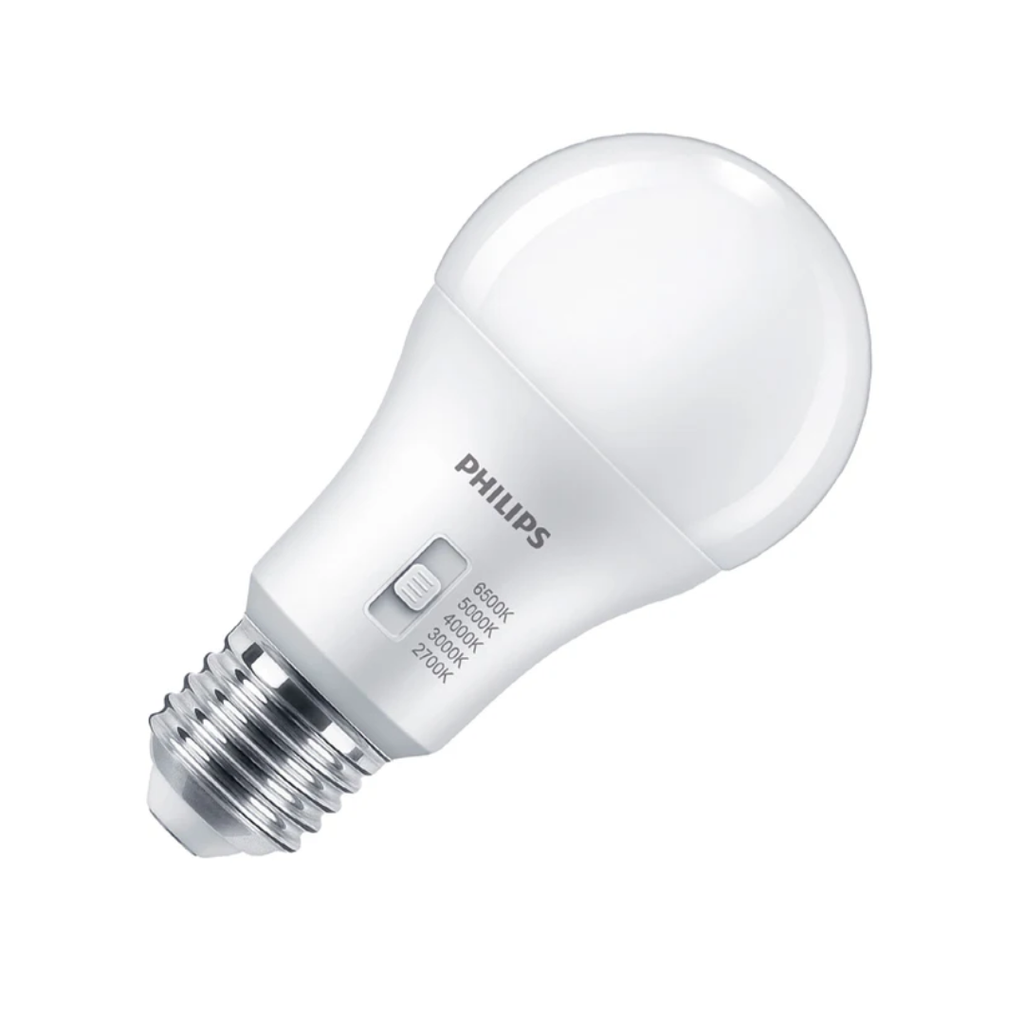 Selectable LED Bulb 9W E27 – 5 Colour Temperatures | Dimmable | 9w E27  - 900lm