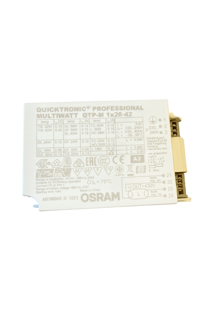 OSRAM Quicktronic Professional MULTIWATT QTP-M 1x26-42