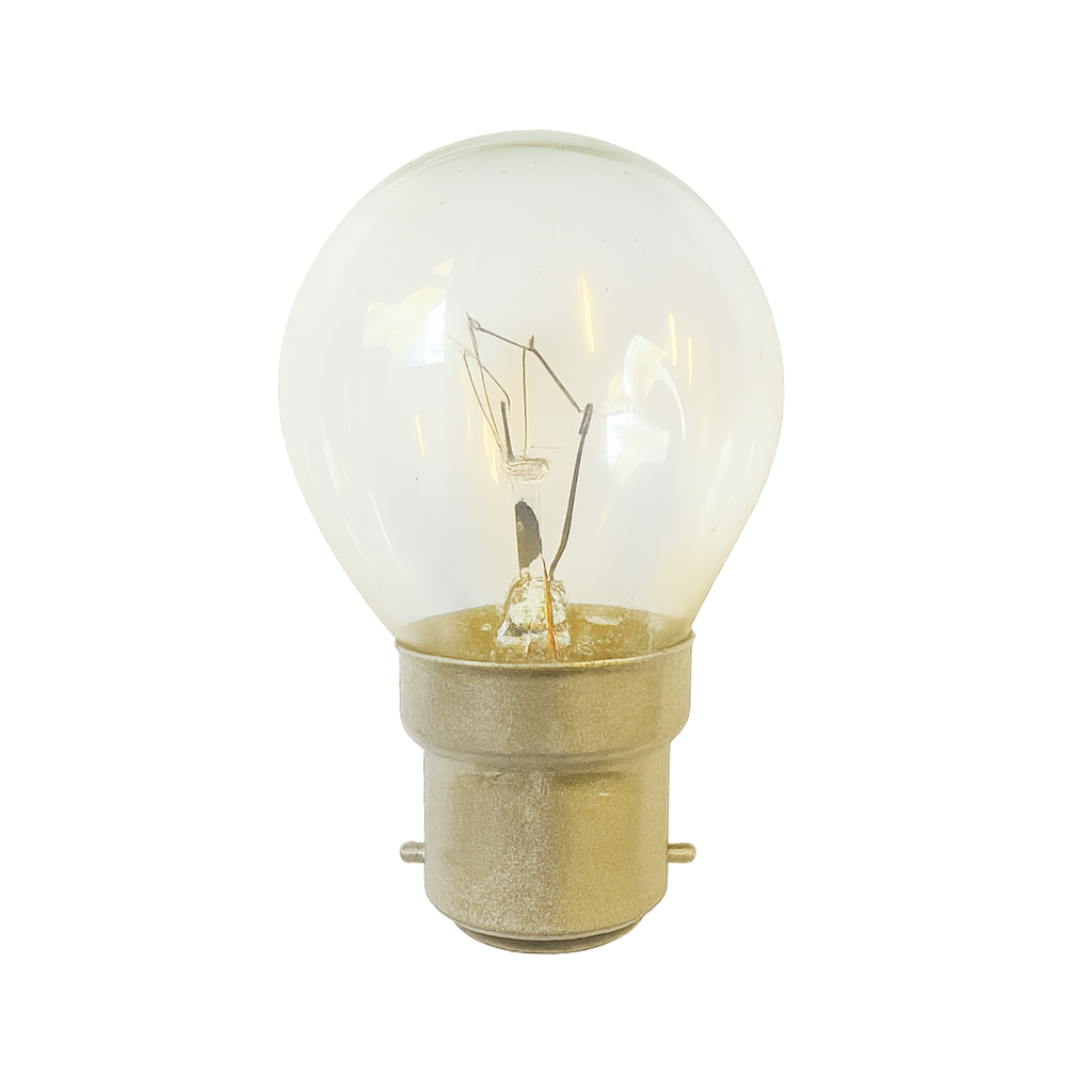 Fancy round Clear 40W 260V 2700K B22 Filament
