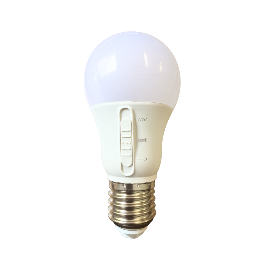 SupValue Pro A60 Tri-Colour E27 Lamp 10W/7W 1400lm/1000lm, 3k/4k/6.5k