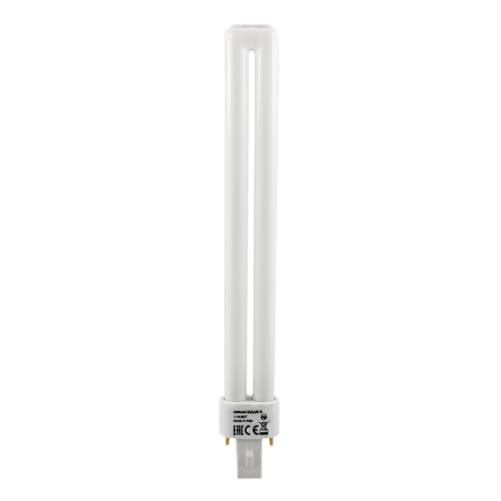 BOX OF 10: S Compact Fluorescent 11W PLS 827 G23 2 Pins 